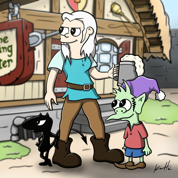 Disenchantment Art Print