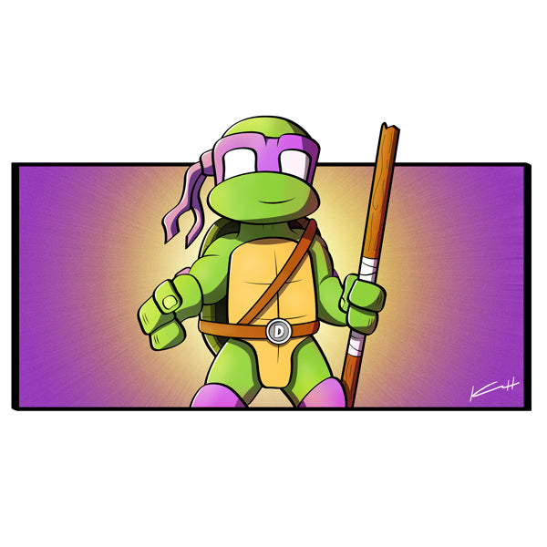 Donatello Art Print (New Style)