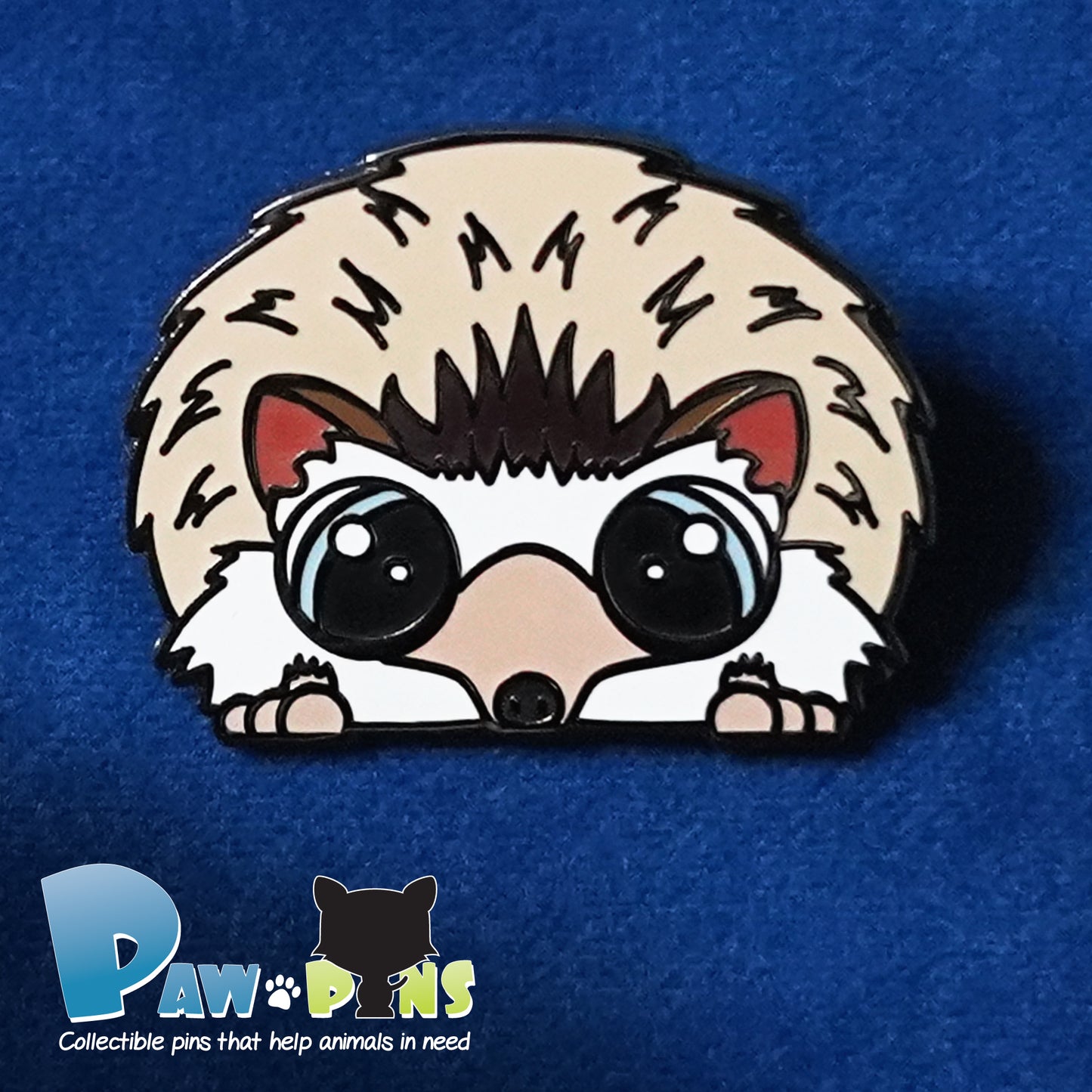 Edward the Hedgehog - Hard Enamel Pin
