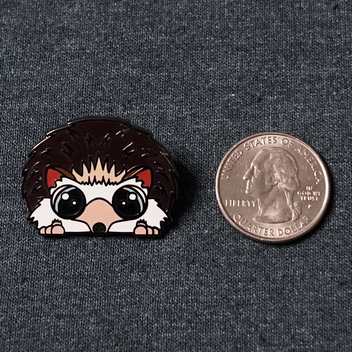 Edward the Hedgehog - Hard Enamel Pin