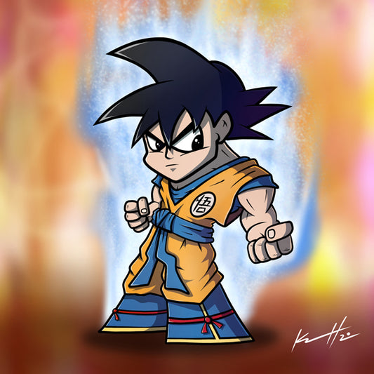 Goku Art Print