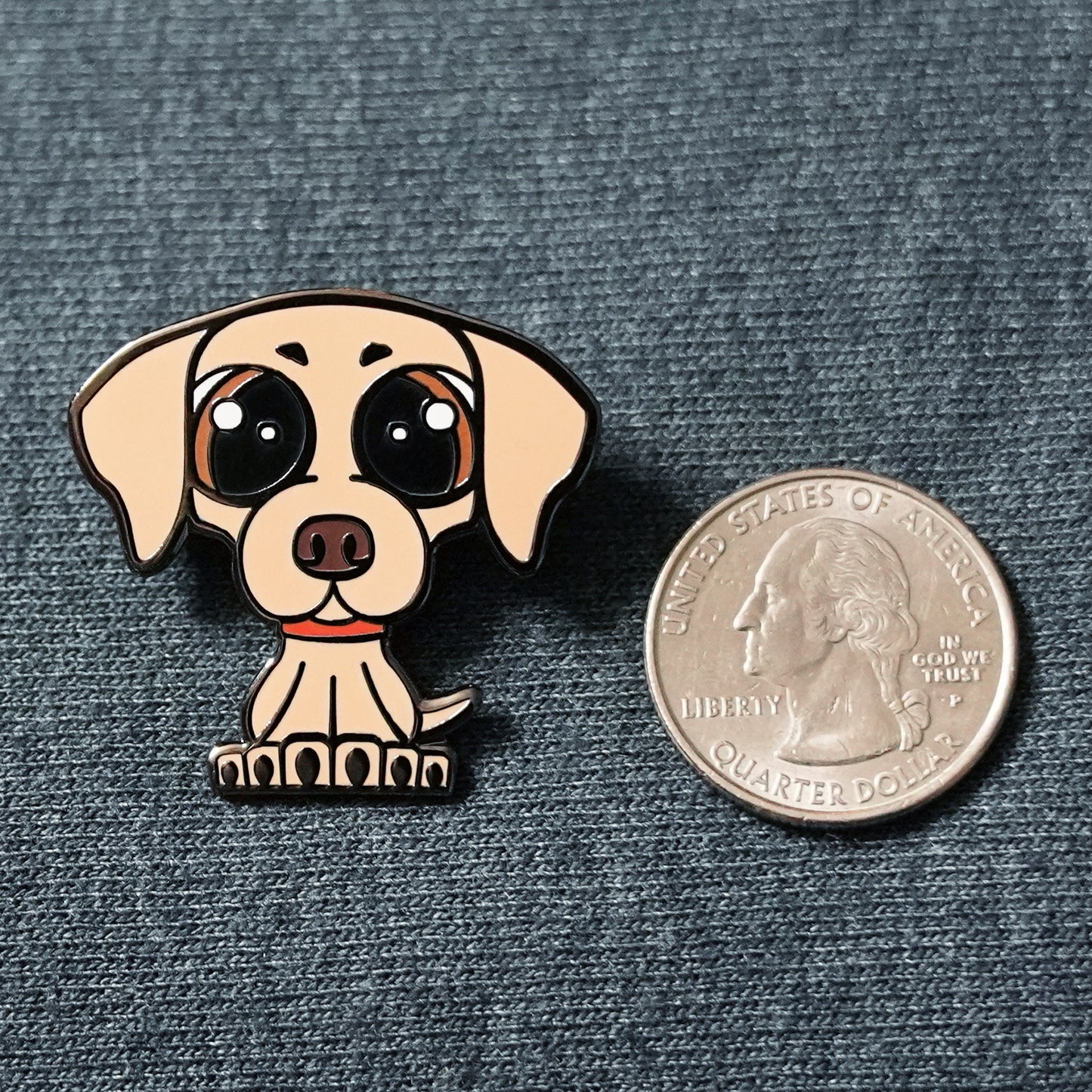 Ryder the Labrador - Hard Enamel Pin