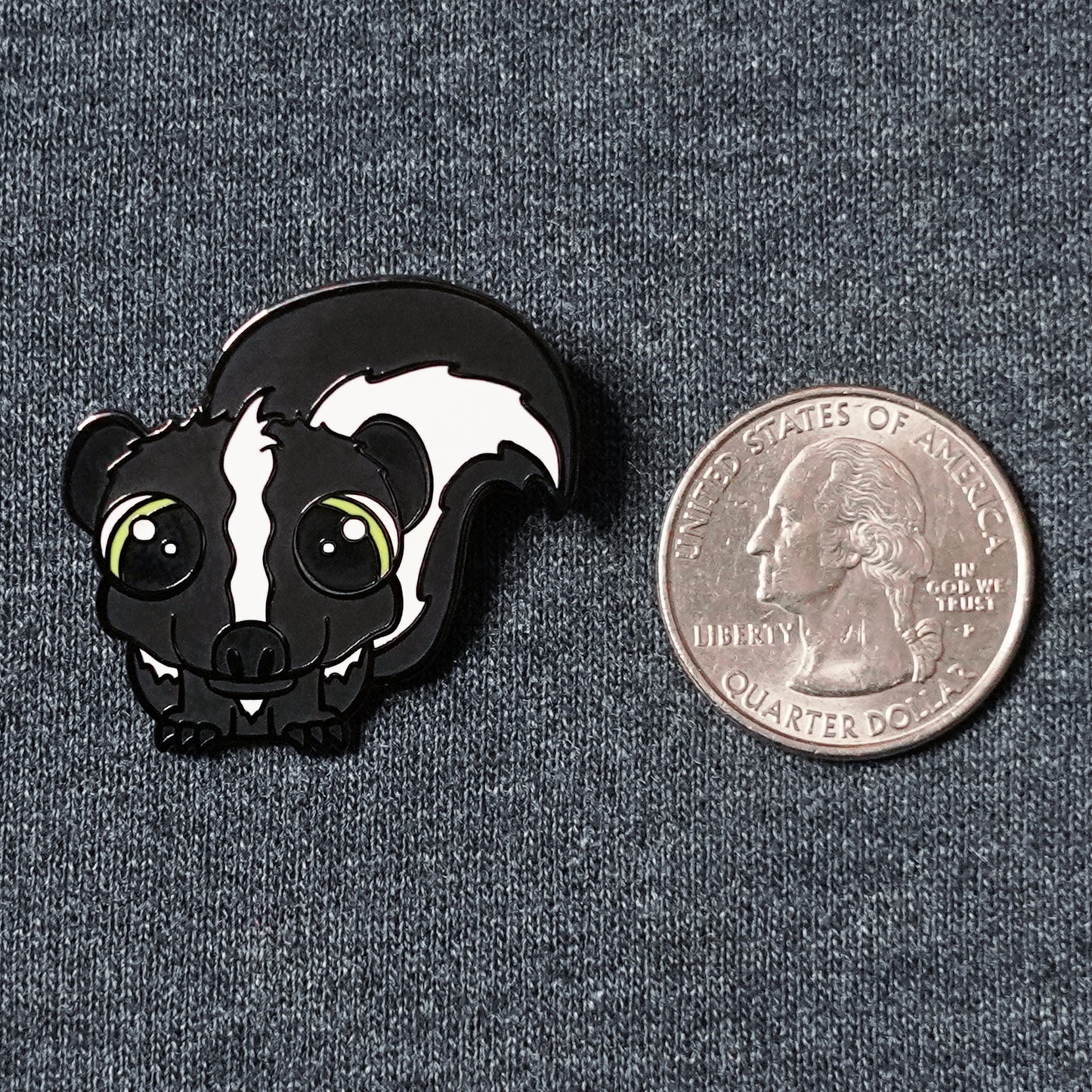 Josephine the Skunk - Hard Enamel Pin
