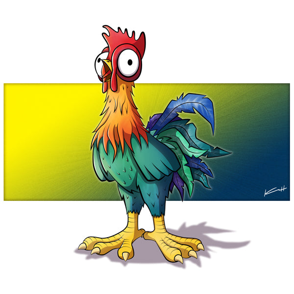 Hei Hei Art Print