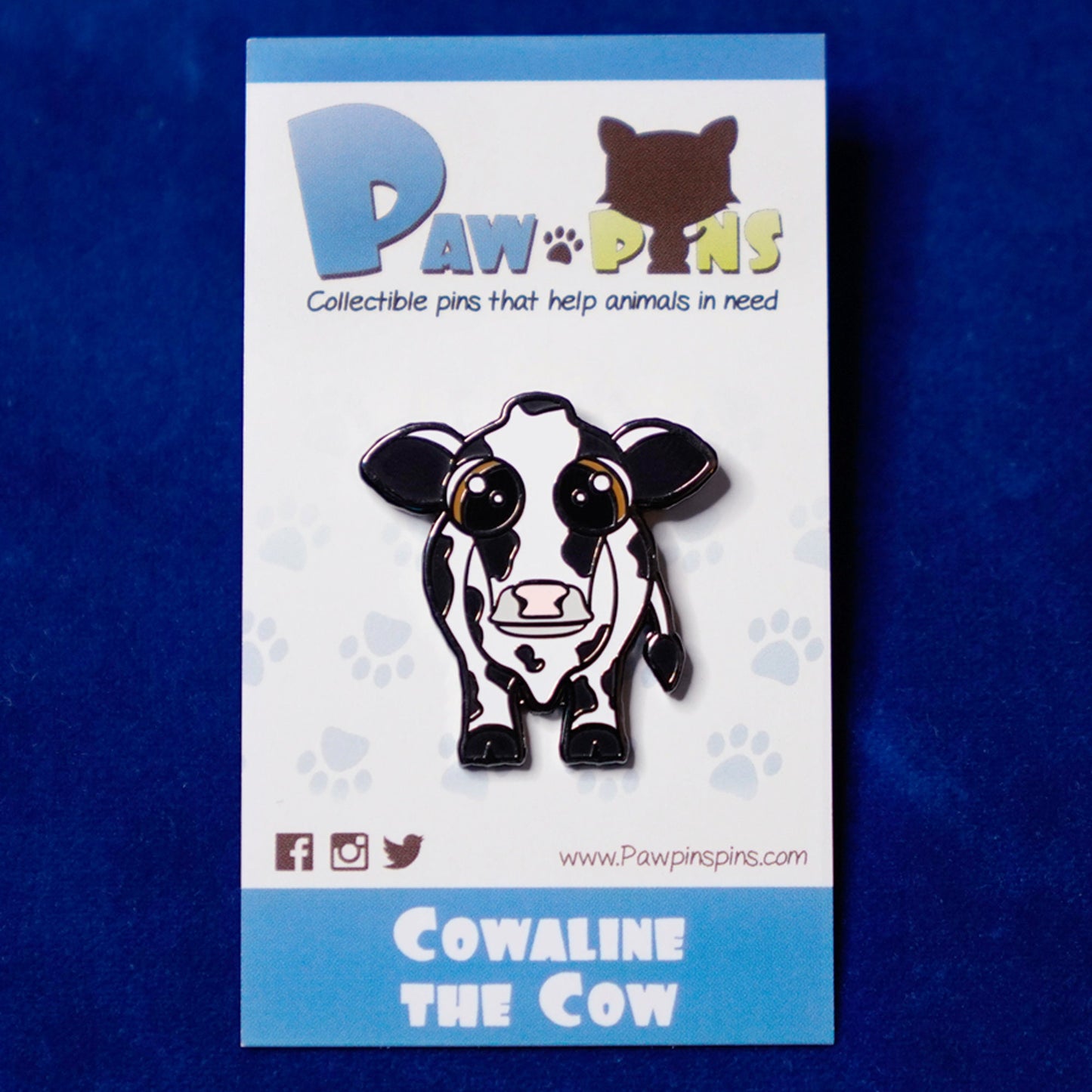 Cowaline the Cow - Hard Enamel Pin