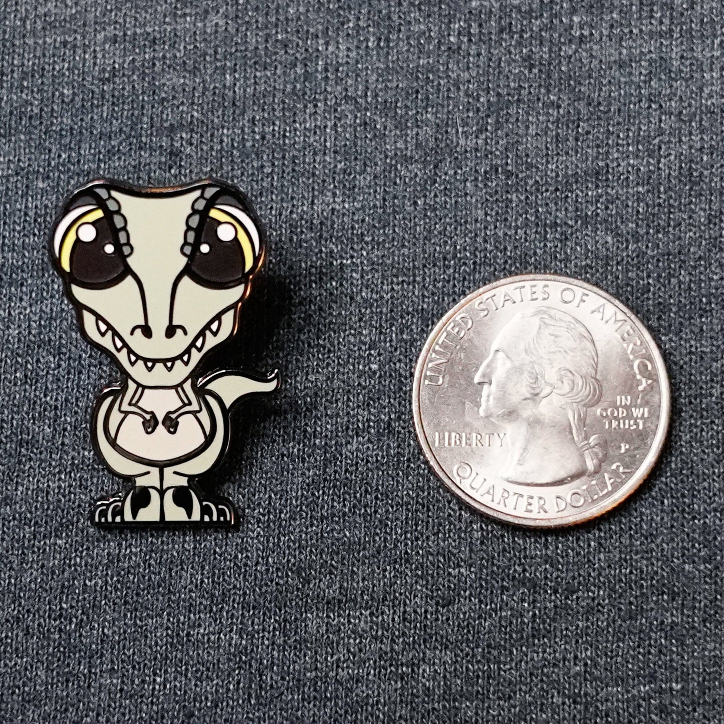 Victor the Velociraptor - Hard Enamel Pin