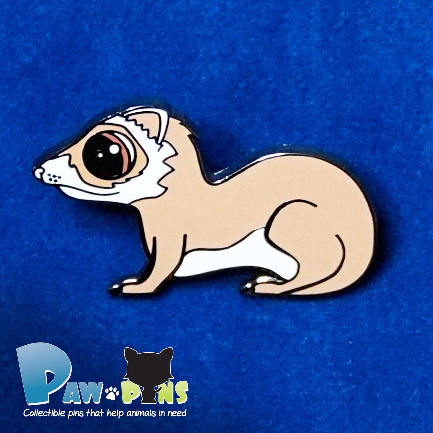 Milly the Ferret - Hard Enamel Pin