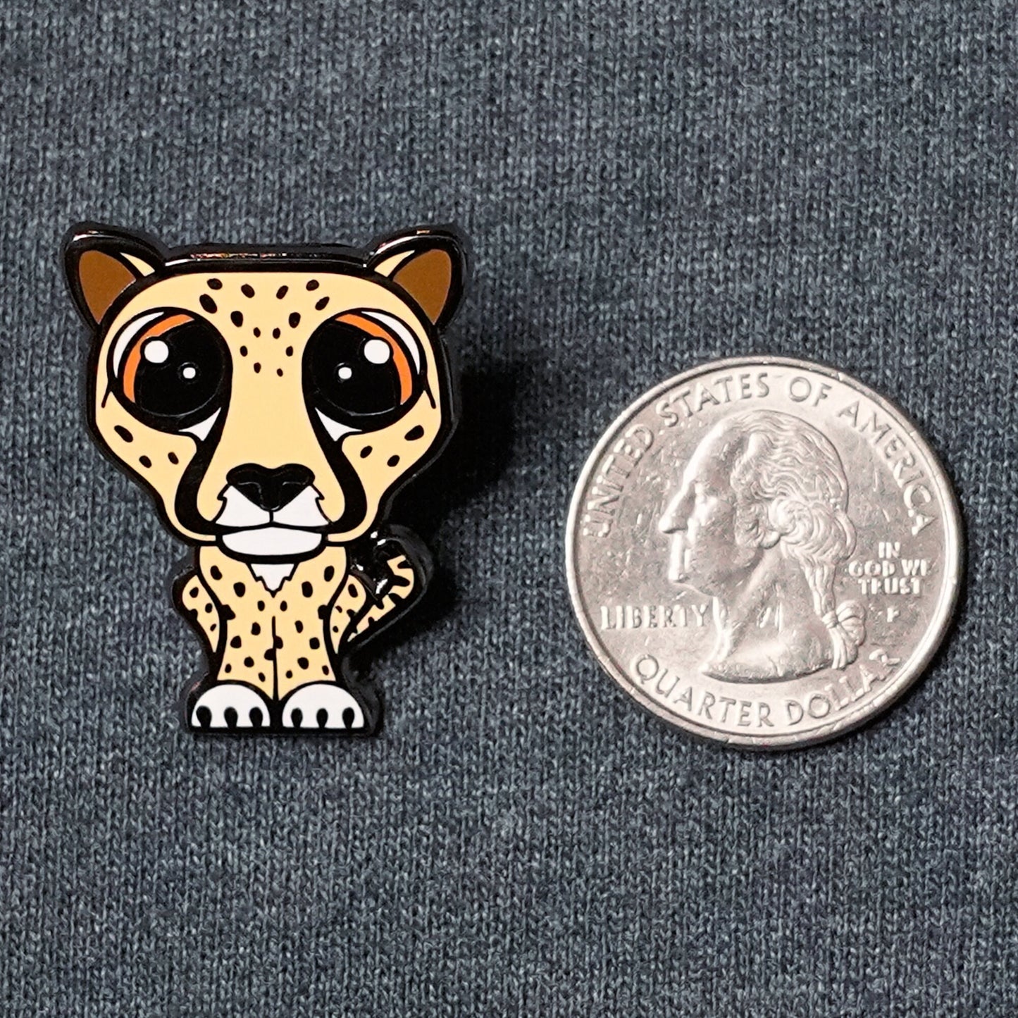 Gina the Cheetah - Hard Enamel Pin