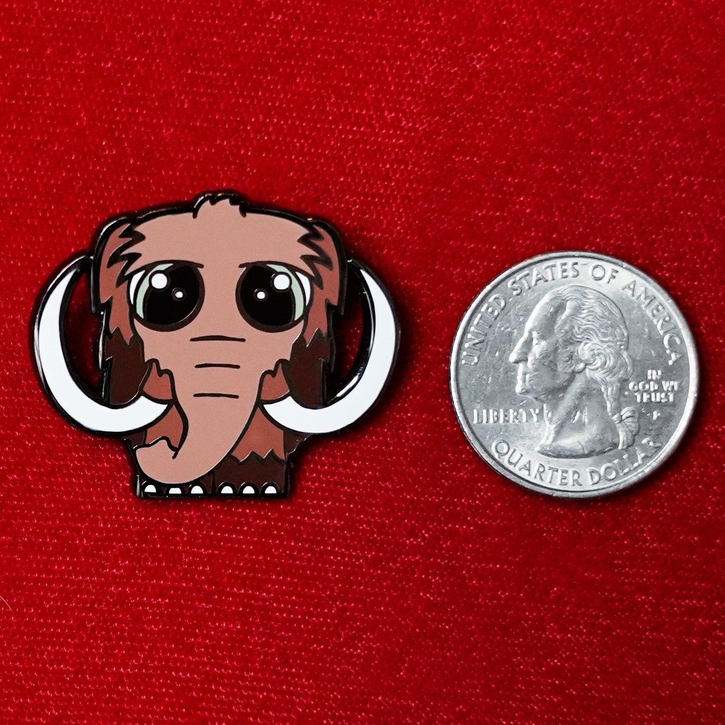 Avalanche the Mammoth - Hard Enamel Pin