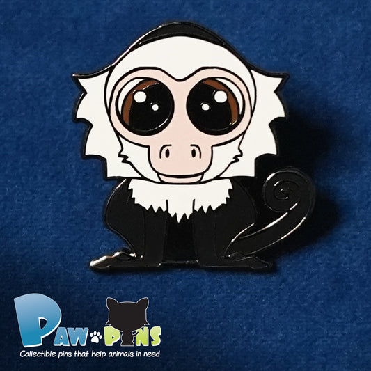 Martha the Capuchin - Hard Enamel Pin