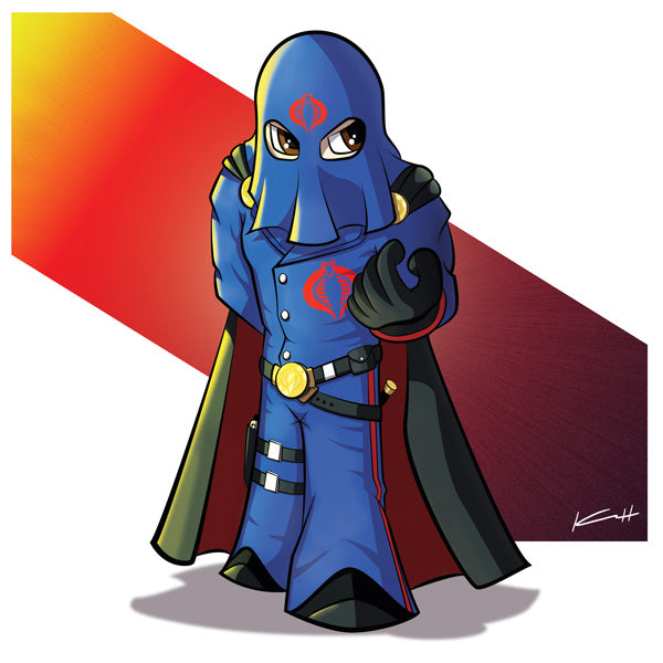 Cobra Commander Art Print