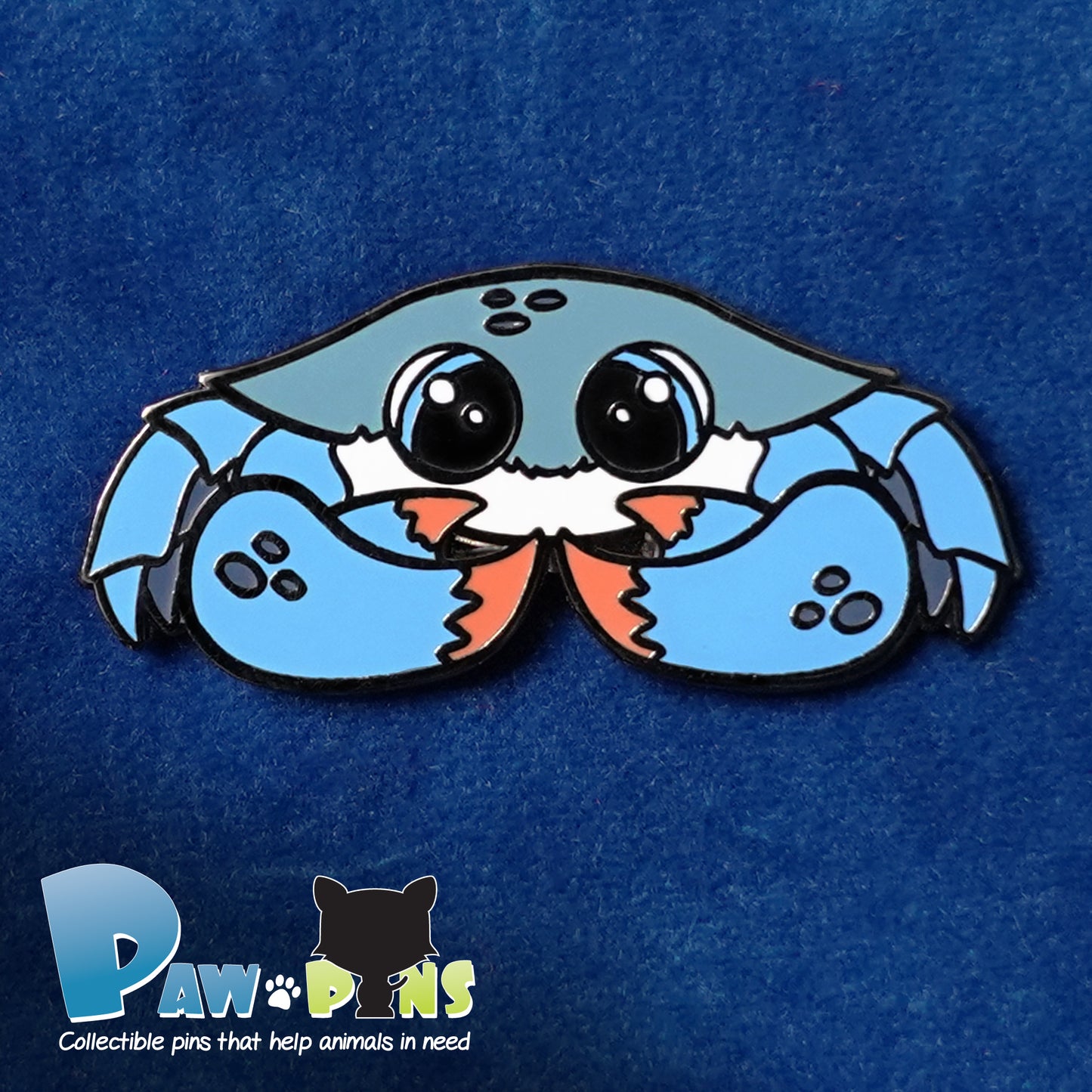 Clyde the Crab - Hard Enamel Pin