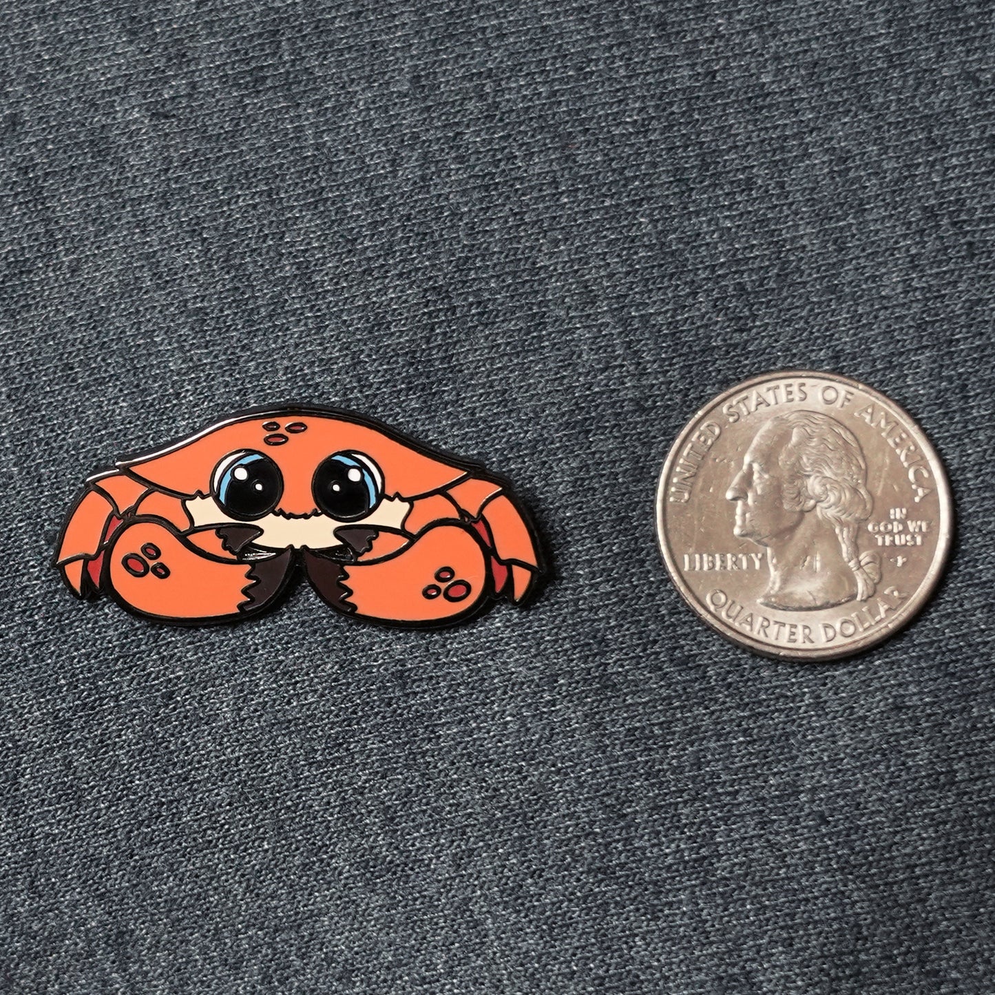 Clyde the Crab - Hard Enamel Pin