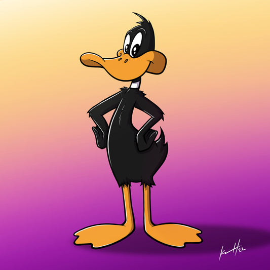 Daffy Duck Art Print