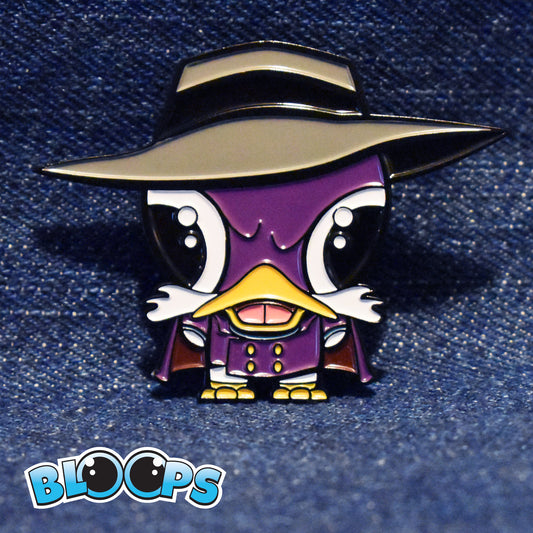 Darkwing Bloop - Soft Enamel Pin