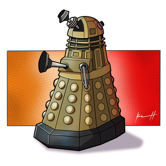 Dalek Art Print