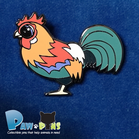 Dallas the Rooster - Hard Enamel Pin