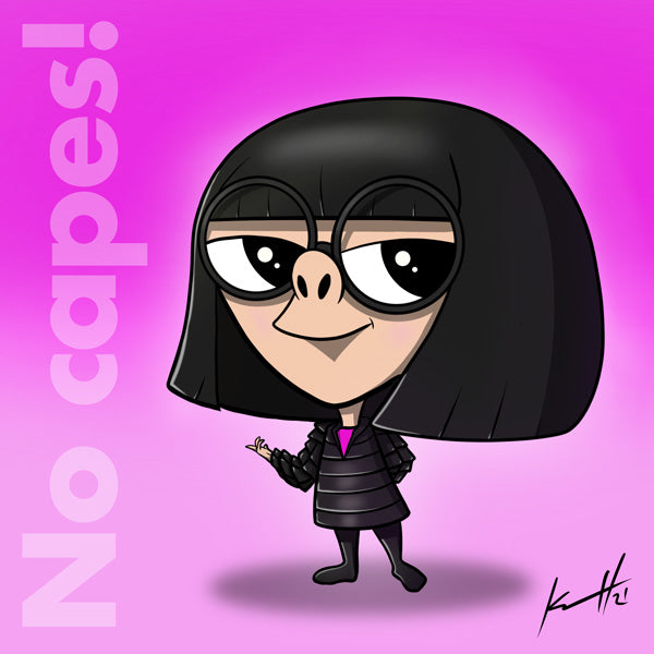 Edna Mode Art Print