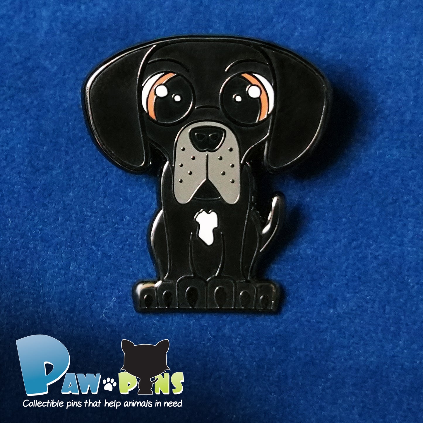 Jane the Great Dane - Hard Enamel Pin