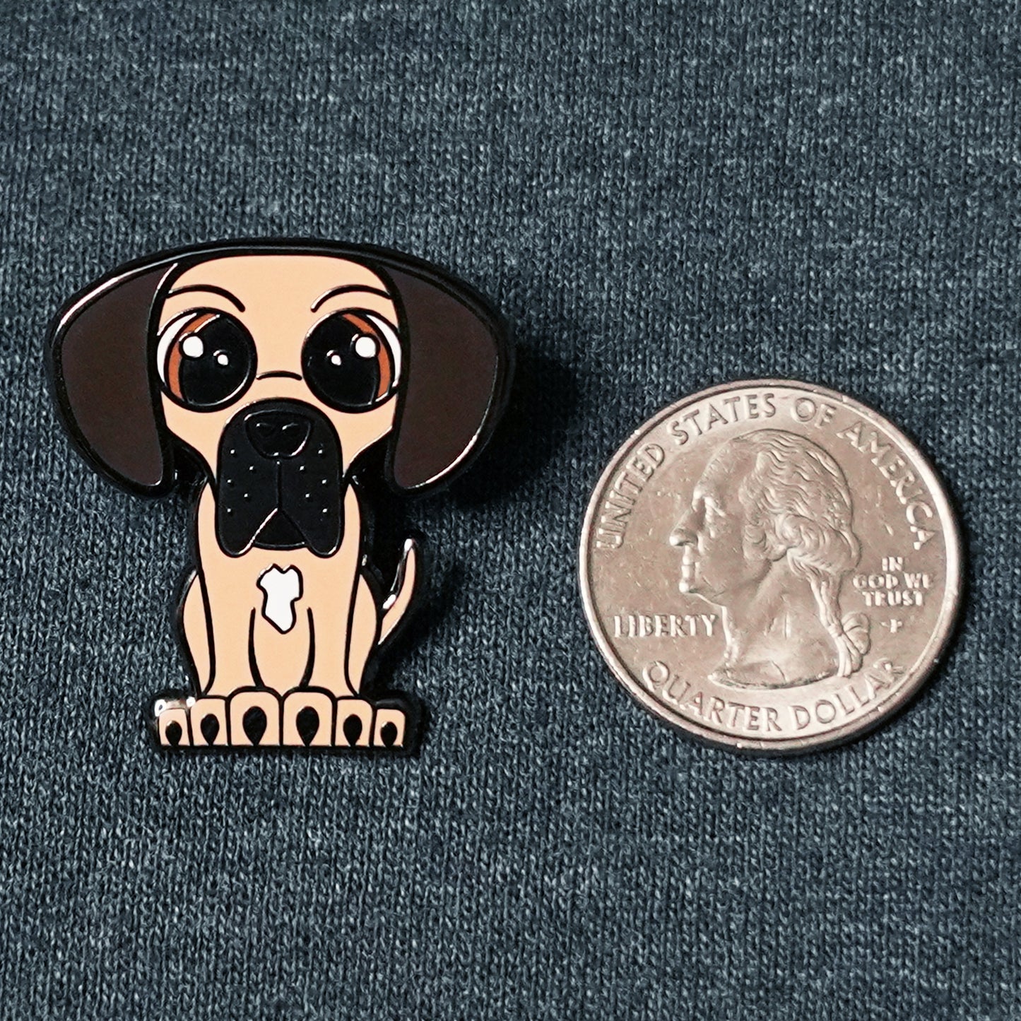 Jane the Great Dane - Hard Enamel Pin