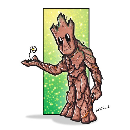 Groot Art Print