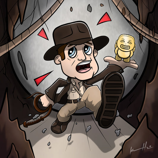 Indiana Jones Art Print