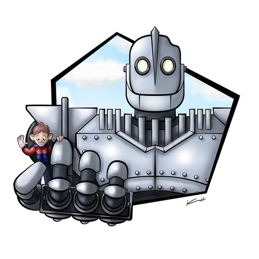 Iron Giant Art Print