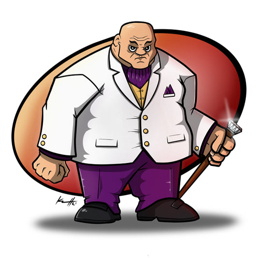 Kingpin Art Print