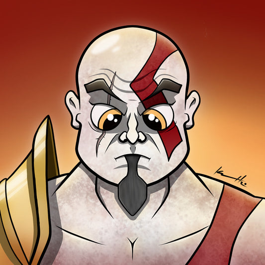 Kratos Art Print