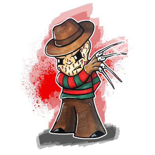 Freddy Kruger Art Print