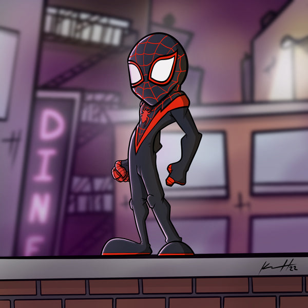 Miles Morales Art Print