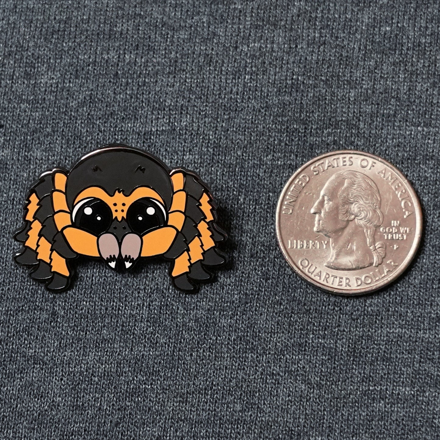 Sally the Tarantula - Hard Enamel Pin