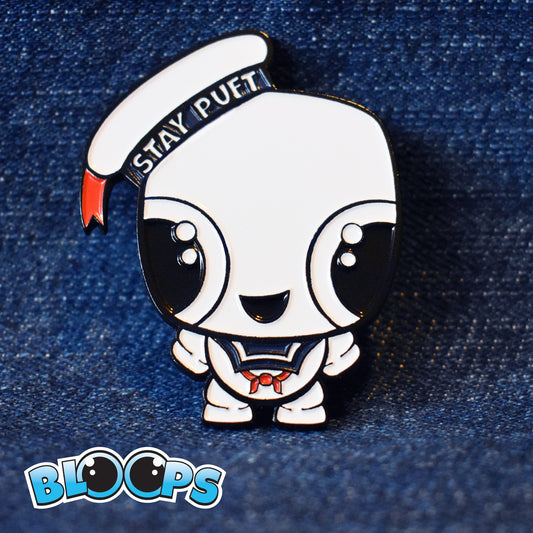 Stay Puft Marshmallow Bloop - Soft Enamel Pin