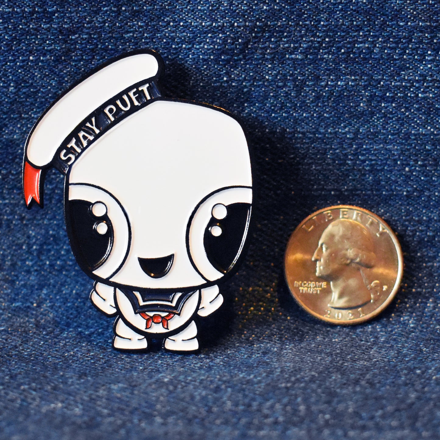 Stay Puft Marshmallow Bloop - Soft Enamel Pin