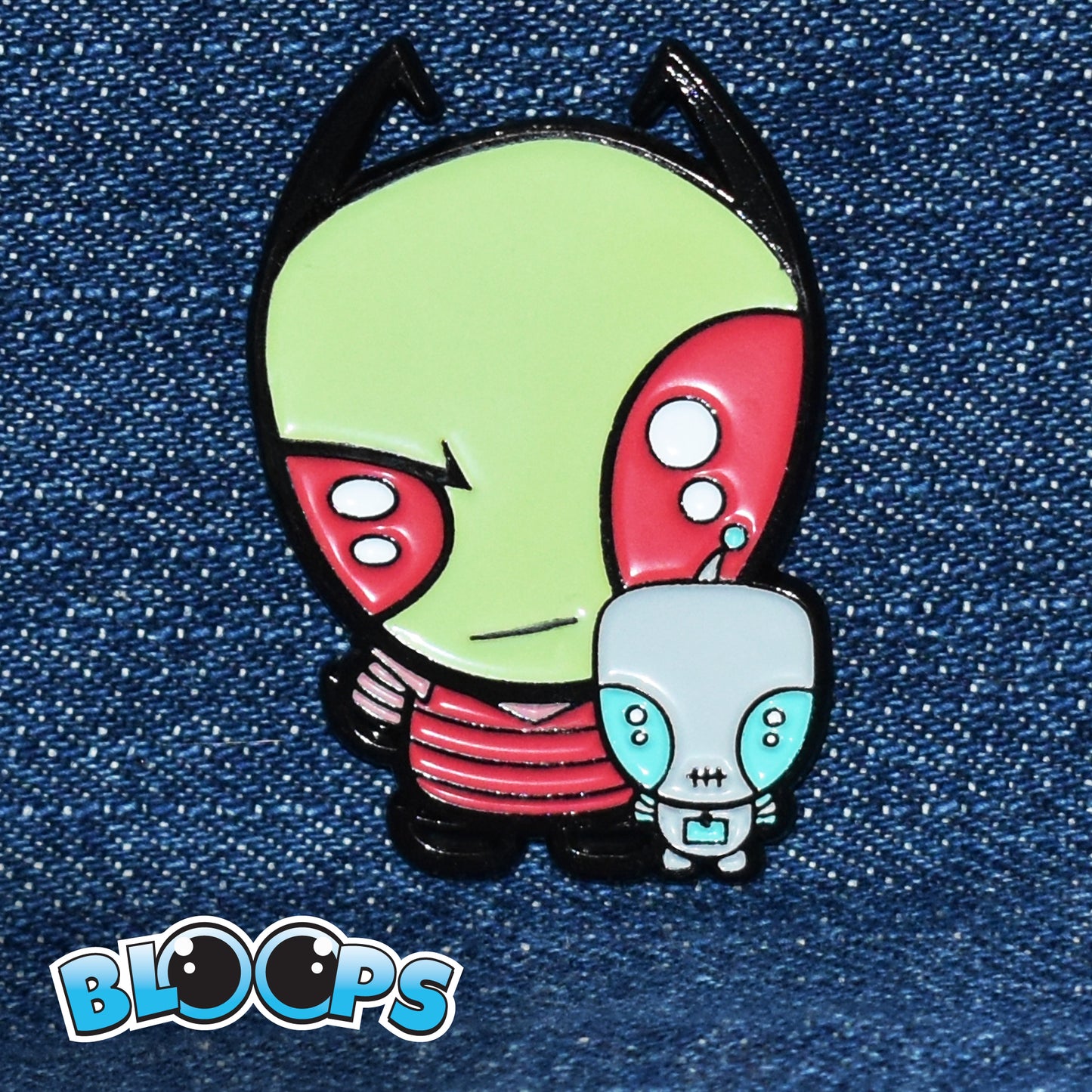 Bloopvader Zim - Soft Enamel Pin