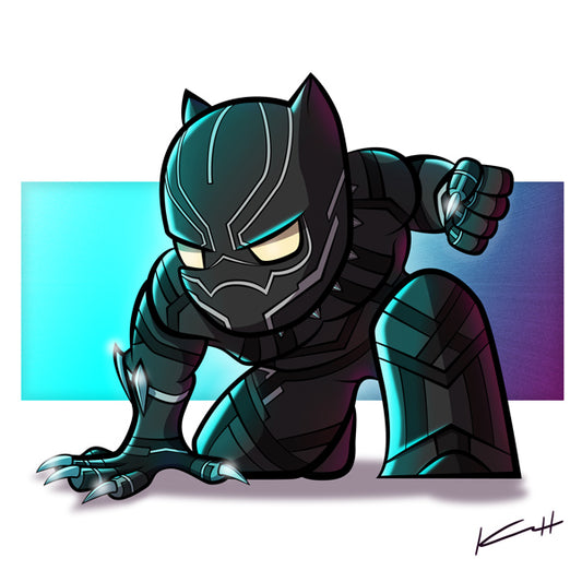 Black Panther Art Print