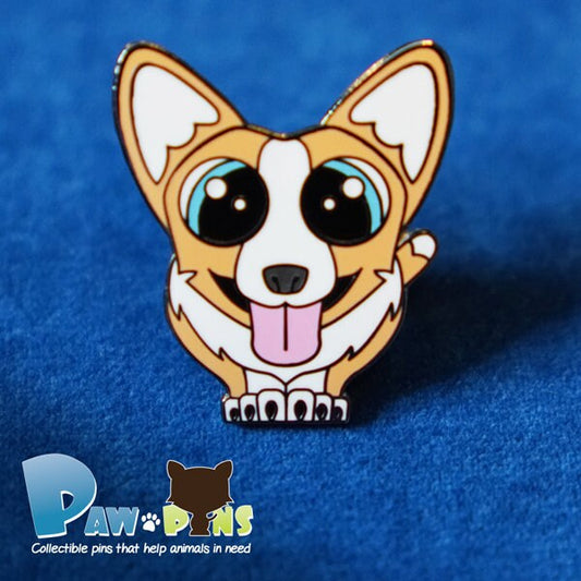 Chip the Corgi - Hard Enamel Pin