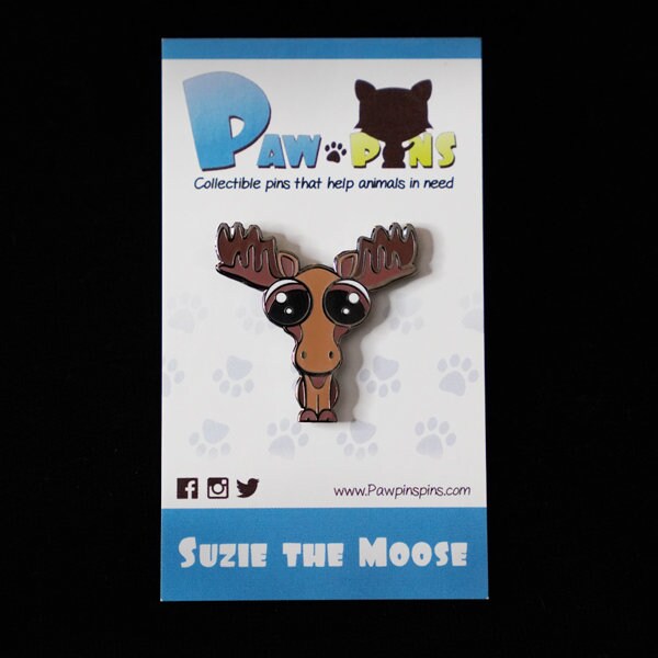 Suzie the Moose - Hard Enamel Pin