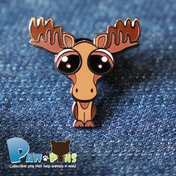 Suzie the Moose - Hard Enamel Pin