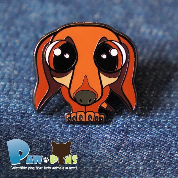 Kairi The Dachshund - Hard Enamel Pin