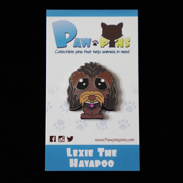 Lexie The Havapoo - Hard Enamel Pin