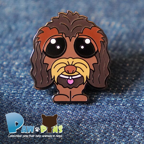 Lexie The Havapoo - Hard Enamel Pin