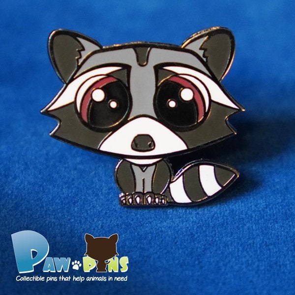 Reggie the Raccoon - Hard Enamel Pin