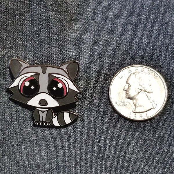 Reggie the Raccoon - Hard Enamel Pin