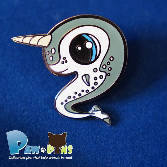 Jeanie the Narwhal - Hard Enamel Pin