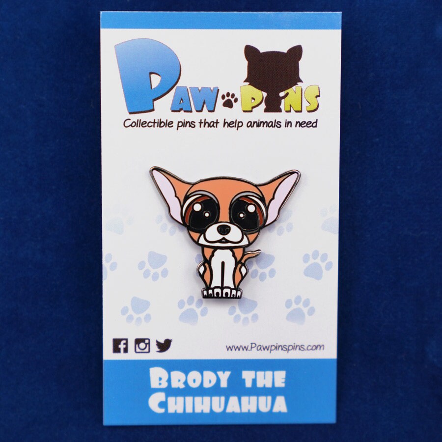 Brody the Chihuahua - Hard Enamel Pin