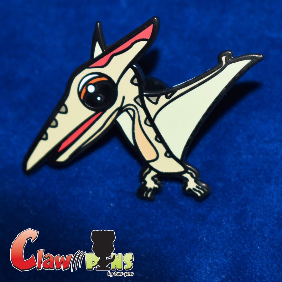 Skyler the Pterodactyl - Hard Enamel Pin