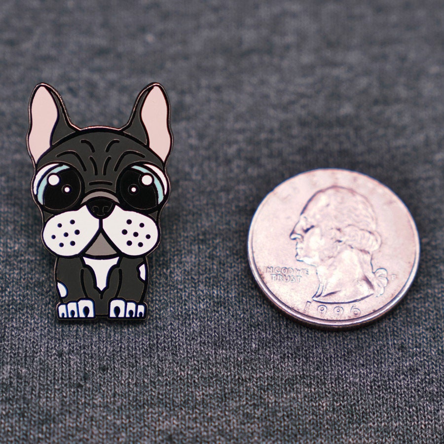 Dexter the French Bulldog - Hard Enamel Pin