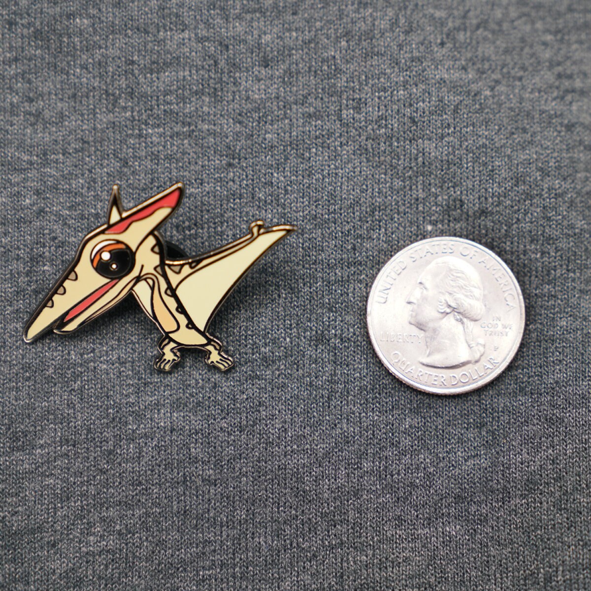 Skyler the Pterodactyl - Hard Enamel Pin