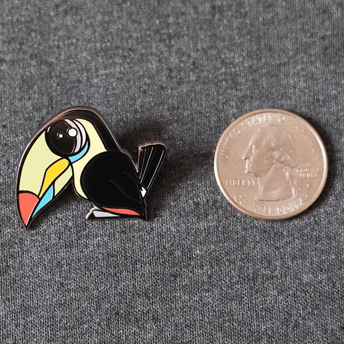 Stan the Toucan - Hard Enamel Pin